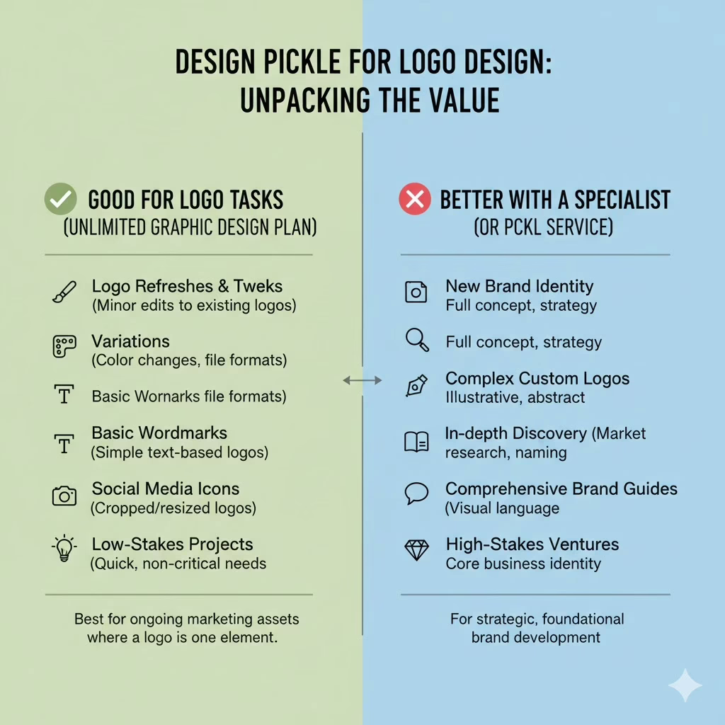 Design Pickle as an Unlimited Logo Design Service